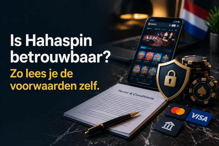 Is Hahaspin betrouwbaar? Zo lees je de voorwaarden zelf