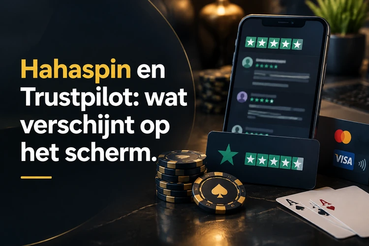 Hahaspin en Trustpilot: wat verschijnt op het scherm