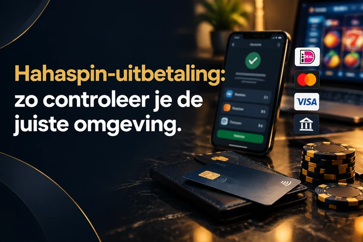Hahaspin-uitbetaling: zo controleer je de juiste omgeving